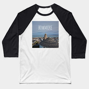 Bowmore Isle of Islay Round Church Baseball T-Shirt